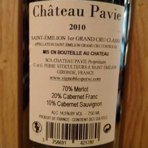 Chateau Pavie 2010 2